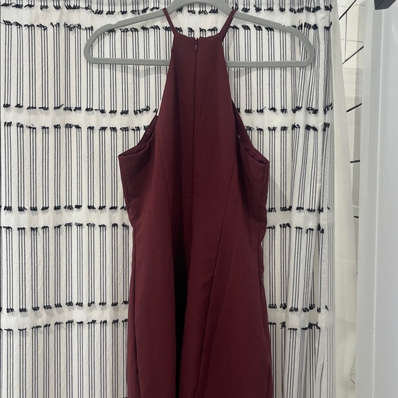 ‼️FINAL PRICE‼️Anthropologie halter cutout midi dress - new with tags - Picture 6 of 7